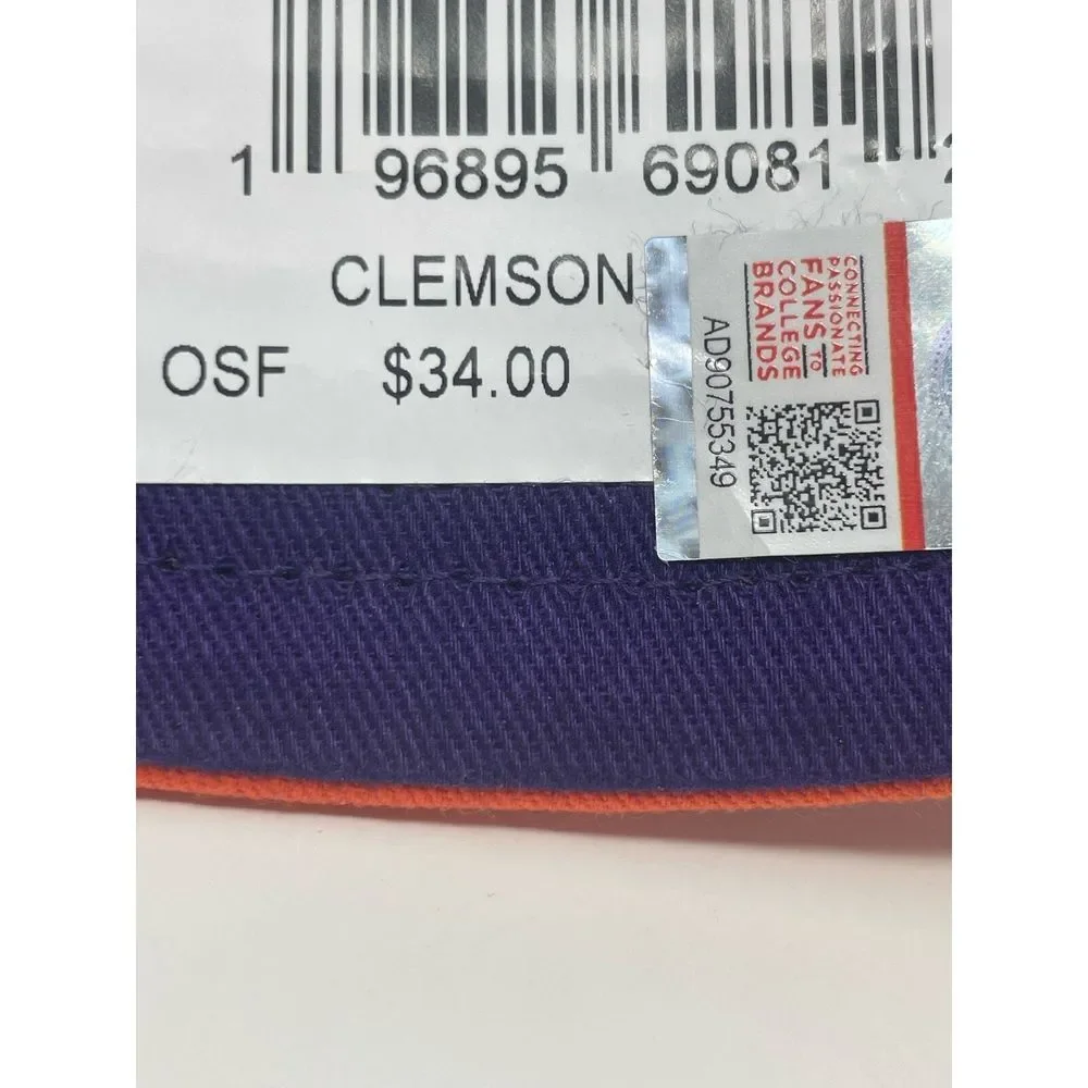 Clemson Tigers Orange Factor 47‎ Brand Trucker Snapback Adjustable Hat Cap NEW